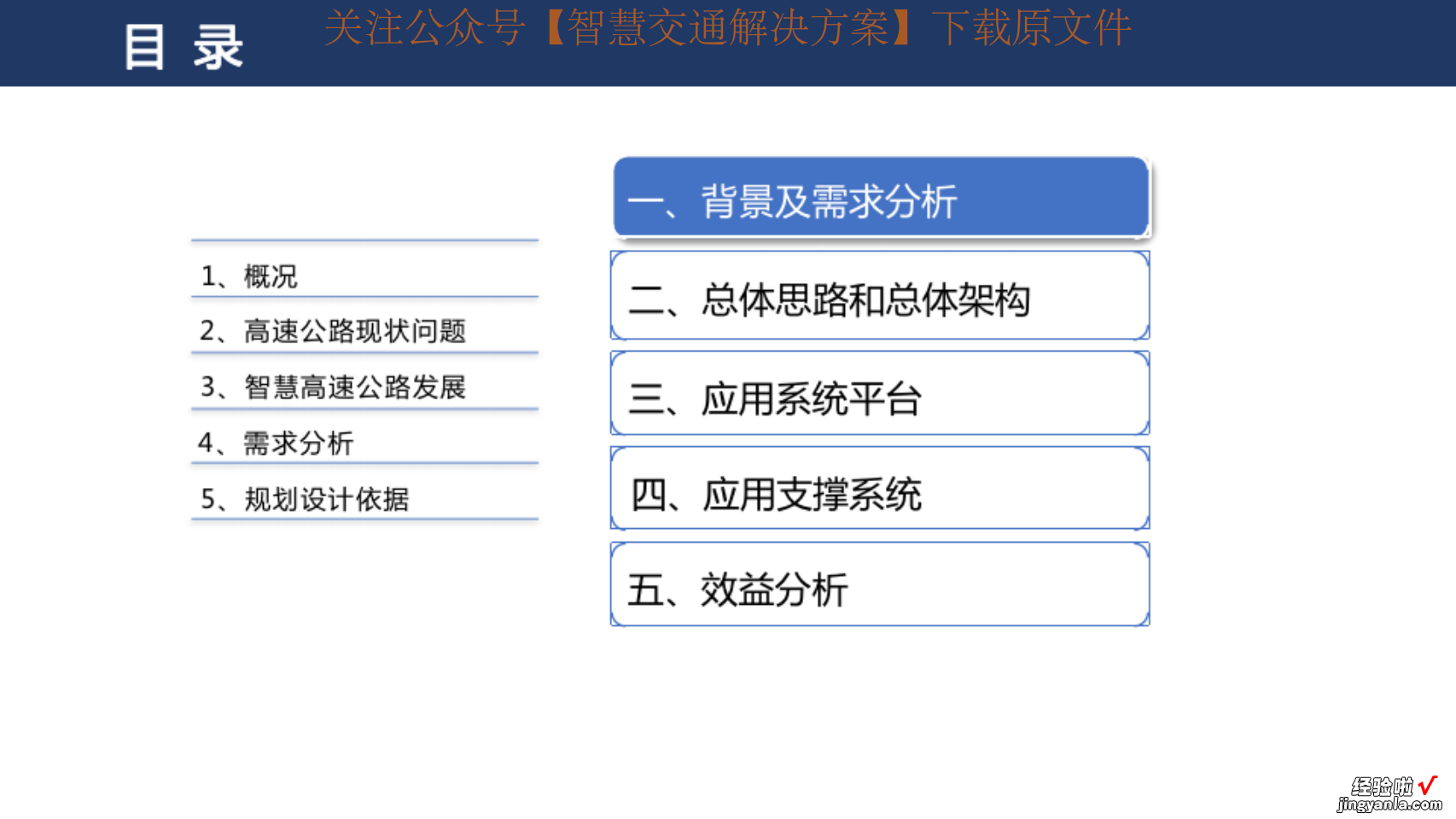 附下载 57页PPT | 智慧高速公路综合服务平台规划方案