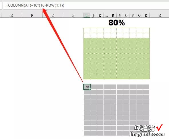 技巧分享：利用单元格填充颜色制作图表