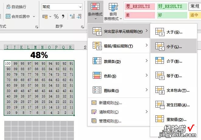 技巧分享：利用单元格填充颜色制作图表