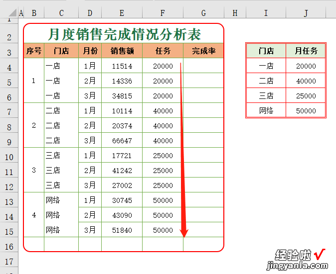 合并单元格查询新招式，VLOOKUP函数先拆分再查找