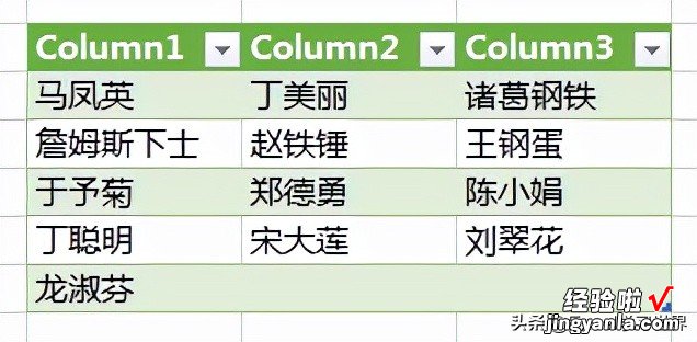 为何用 Excel PQ？因为将合并单元格拆分成多行它只要设置一次