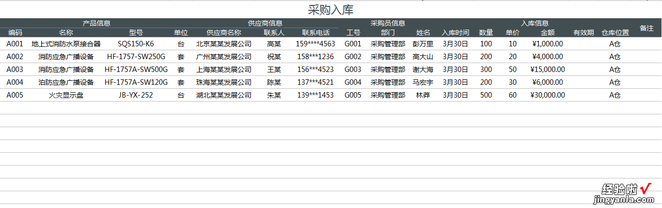 EXCEL一站式采购管理系统模板：简化流程，提升效率