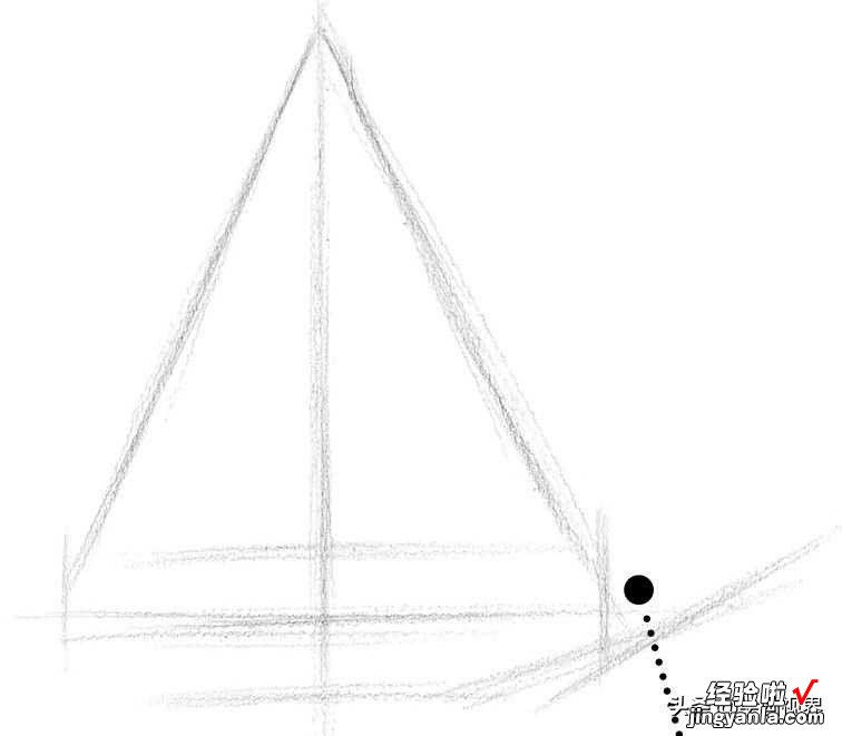 零基础几何体教程：分步骤讲解圆锥体画法，收藏起来临摹学习