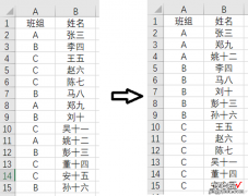 办公小技巧：合并列中值相同但数量不同的单元格