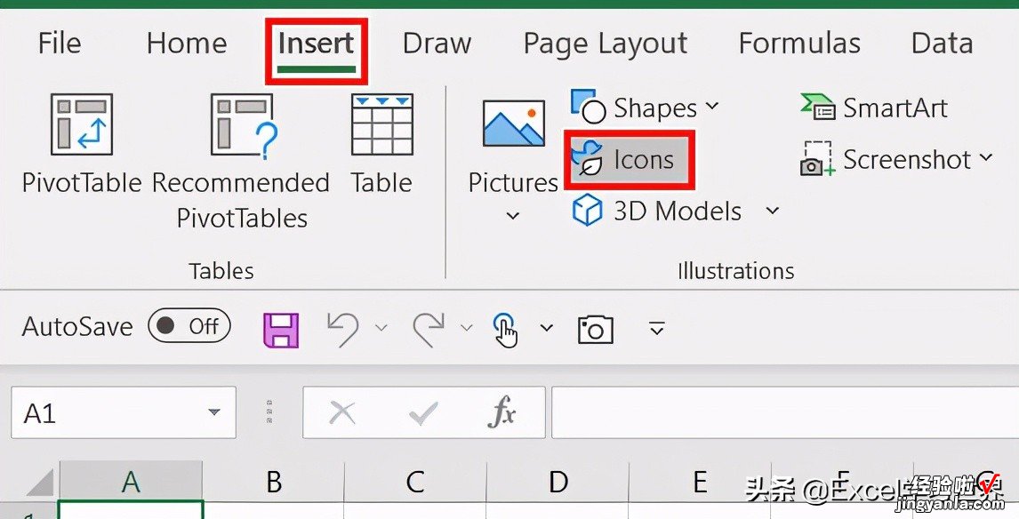 不用再满世界搜索了，Excel O365 的图标几乎能满足所有工作中所需