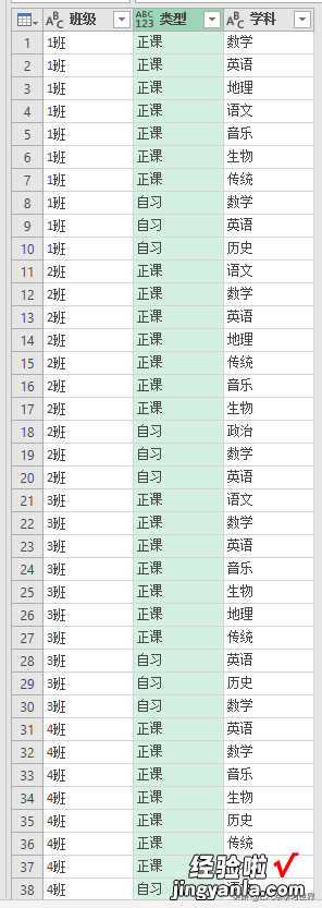 这是 Excel 能完成的吗？根据年级课程表算出每个班级的各学科节数