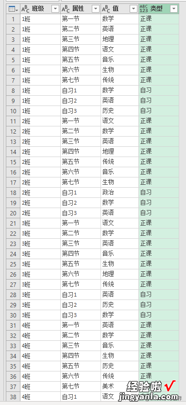 这是 Excel 能完成的吗？根据年级课程表算出每个班级的各学科节数