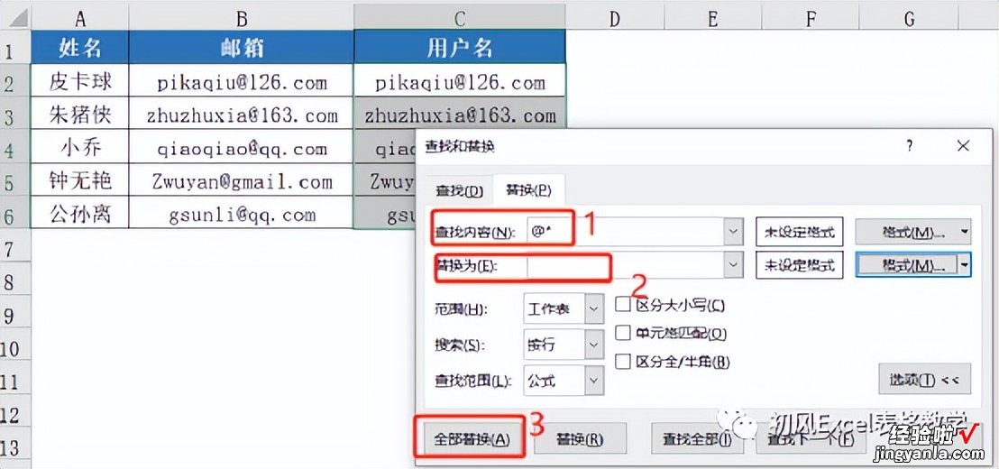 如何提取邮箱地址的用户名，我整理了四种方法