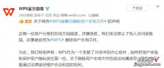 WPS否认删除用户本地文件：讹传