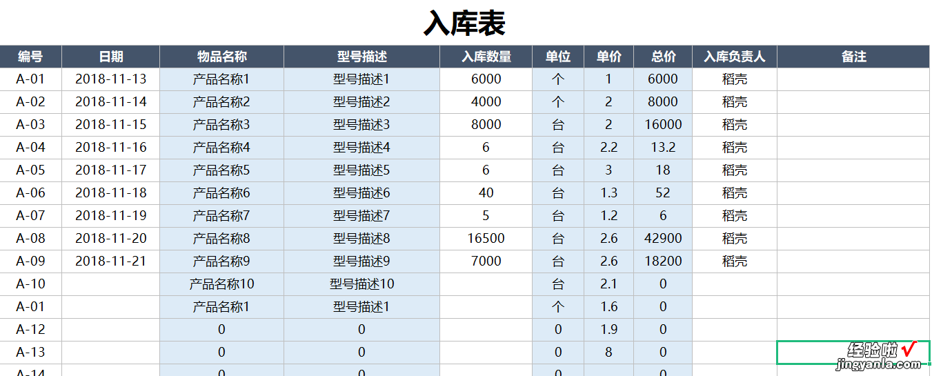 EXCEL进销存系统：聚焦核心业务、操作简单