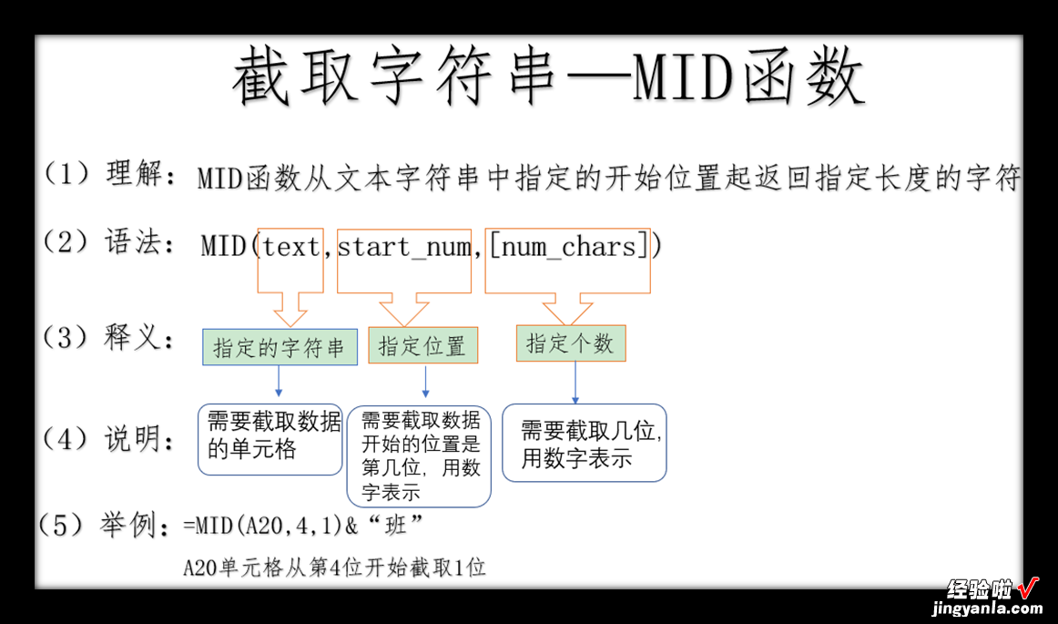 「Excel技巧7」MID函数，身份证号中提取出生日期、计算当前年龄