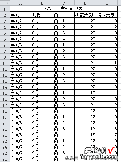 干货 职场技术｜EXCEL中SUMPRODUCT函数介绍