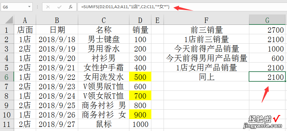 SUMIFS函数求和技巧，Excel快速汇总数据，多重嵌套轻松完成