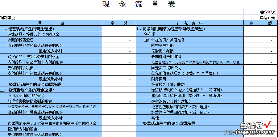 免费模板｜14份财务专用EXCEL表格模板