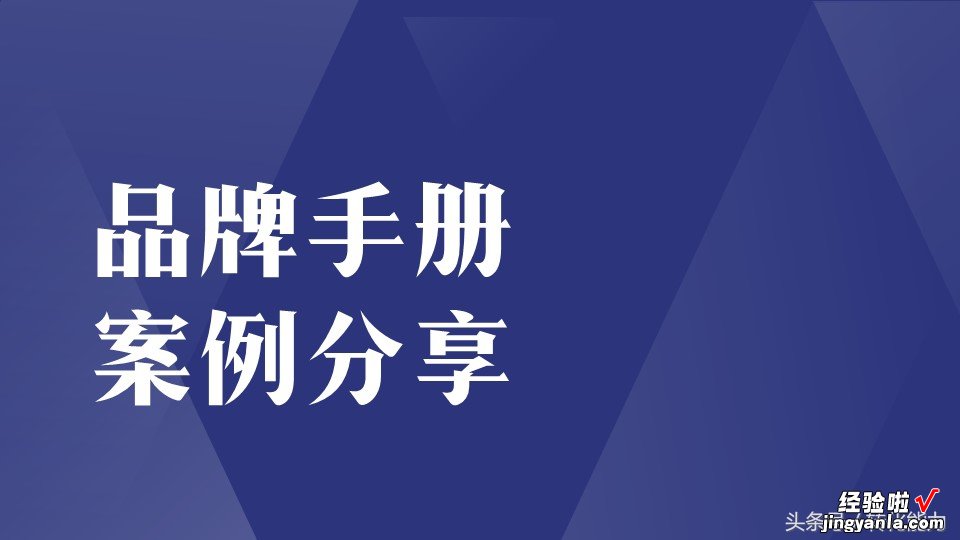 品牌打造系列源文件分享-价值不菲的品牌手册实际案例PPT分享