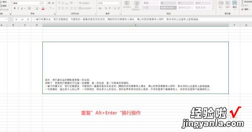 怎样在excel编辑段落文字 excel如何设置段落