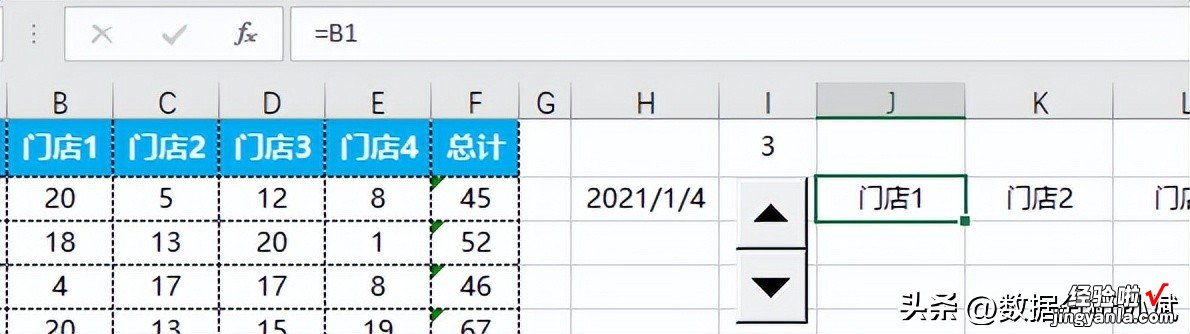 教你3步制作一个可以调节日期的动态柱形图