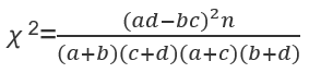 卡方检验计算公式