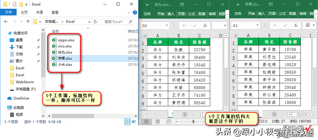 1分钟合并多个工作簿，数据还可实时更新，你会不会这个方法？