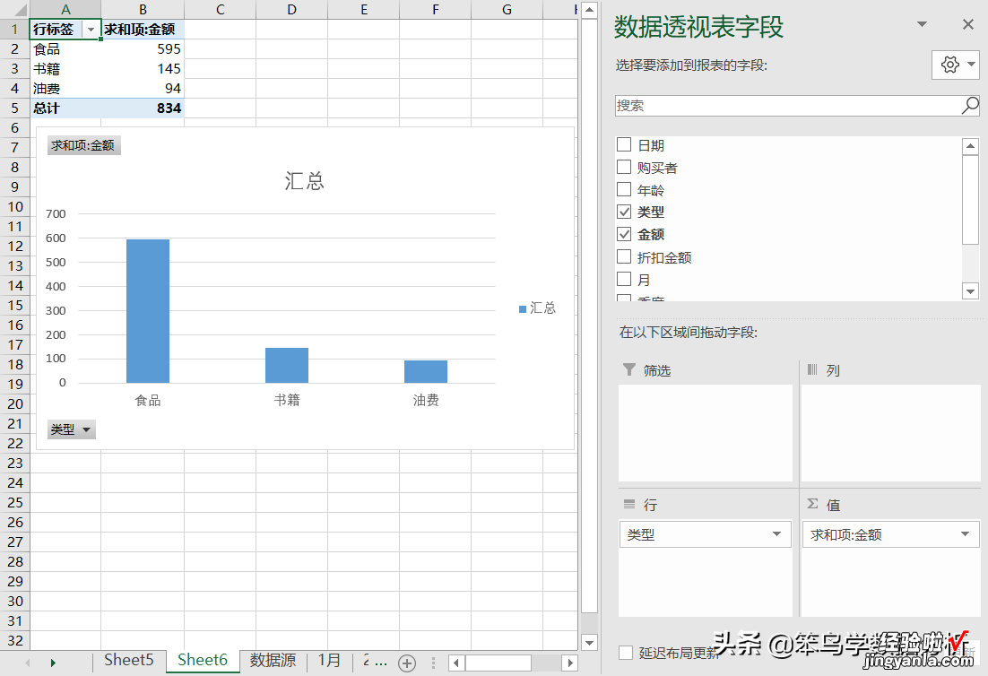 20个常用的数据透视表技巧，全在这里了