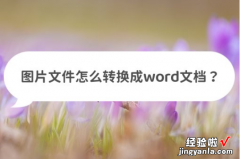 pbb怎么转换为word 图片文件怎么转换成word文档