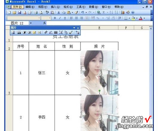 怎么在表格里放图片 怎么把照片放入excel表格里