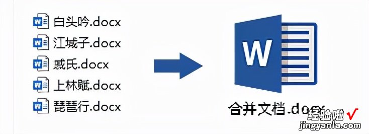 WORD分开了怎么合并 合并拆分100份Word文档