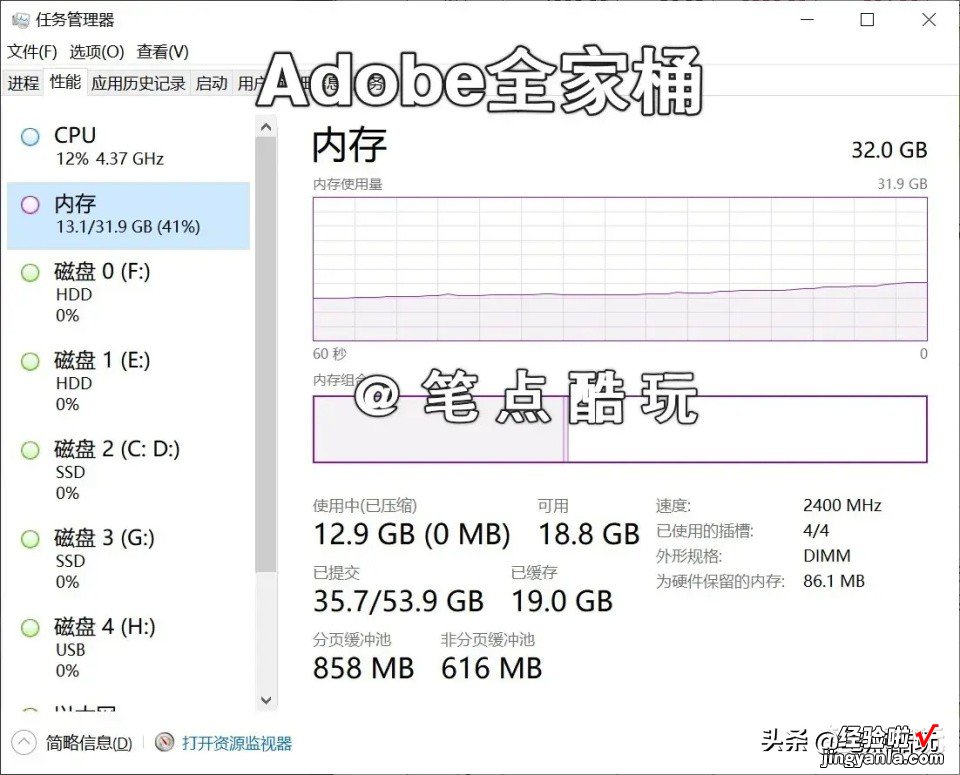 适合办公的电脑一般选多大内存和硬盘比较好？