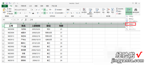 怎么样用excel进行筛选 excel表格如何快速批量筛选和自动匹配