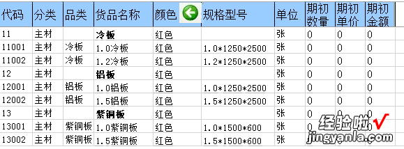 用excel做库存表的方法教程步骤图 仓储表格制作excel教程