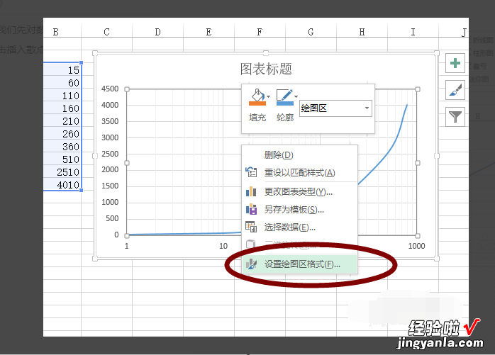 excel怎么设置虚拟Y轴 怎样在excel图表上设置坐标轴格式