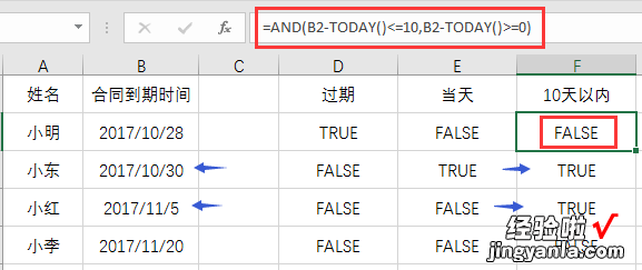 到期时间管理妙招，条件格式自动变色，简单不劳心