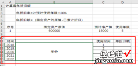 如何利用excel计算折旧值 excel如何计算固定资产折旧