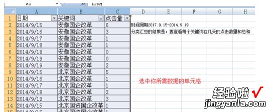 excel中分类字段怎么设置 在excel中怎么设置分类字段