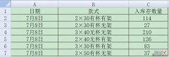 如何把每日明细数据累计后按分类保存