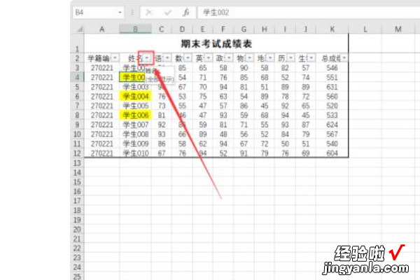 excel筛选颜色怎么用 Excel如何用颜色来排序