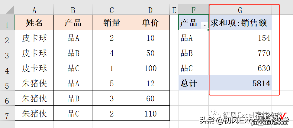 如何在数据透视表中创建计算字段