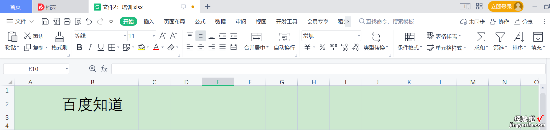 如何在excel里打出下划线和大横线 excel怎么在字体下方加横线