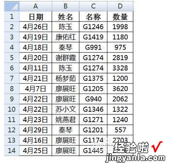 如何打乱excel表格里的顺序 excel表里怎样乱序排列