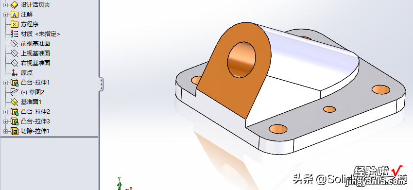 SolidWorks零件设计表创建和配置简介，CAD习题集P47分享