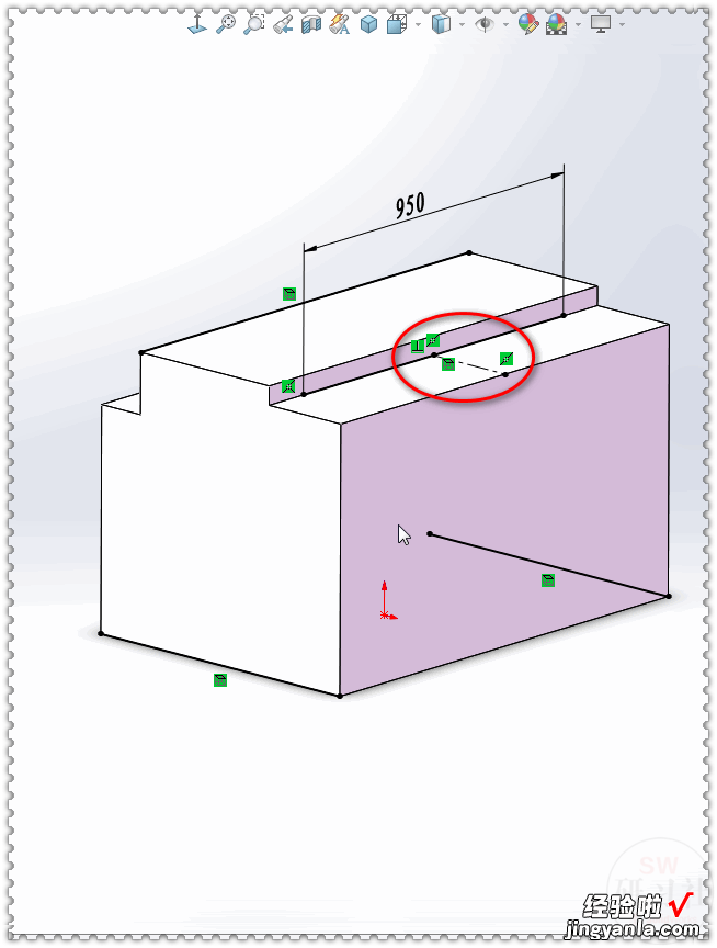 SolidWorks画一张简约的桌子