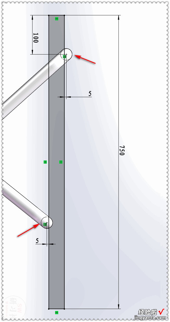 SolidWorks画一张简约的桌子