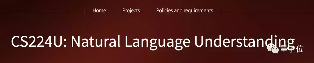 2019斯坦福自然语言理解课程来了，视频代码PDF全部开放