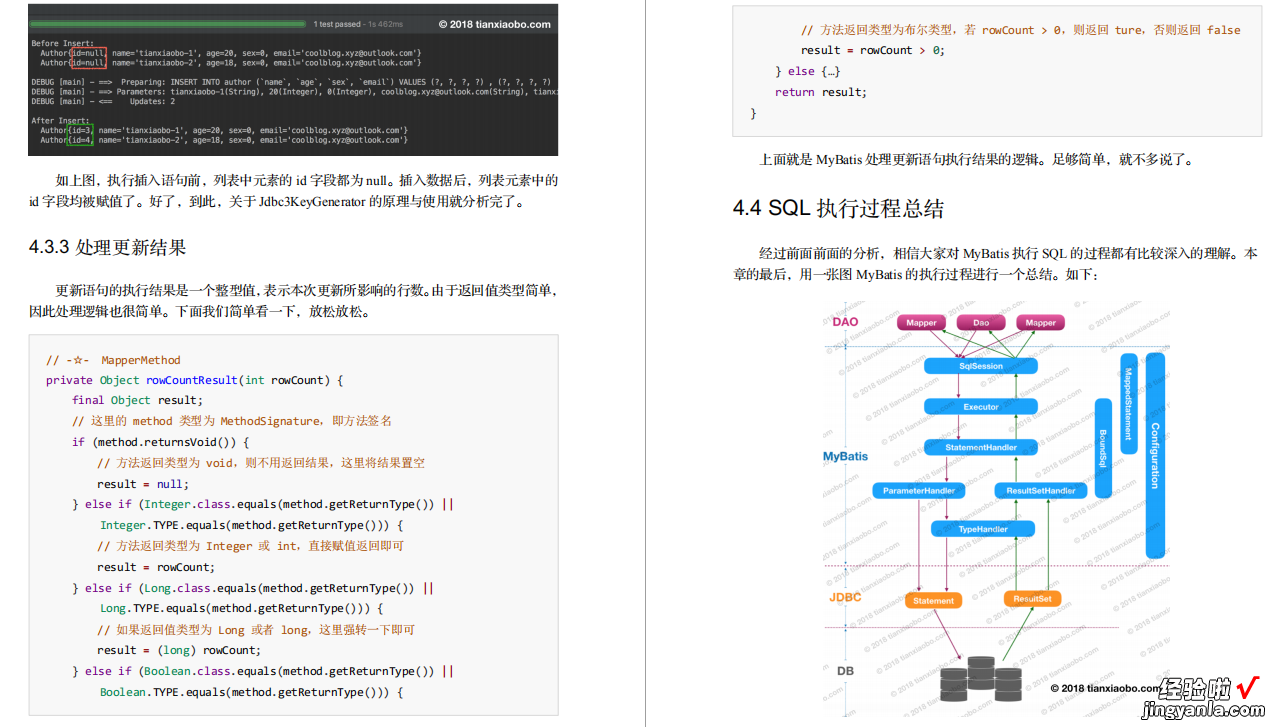 MyBatis骨骼惊奇，跟着腾讯大牛学源码分析，总结出这份pdf文档