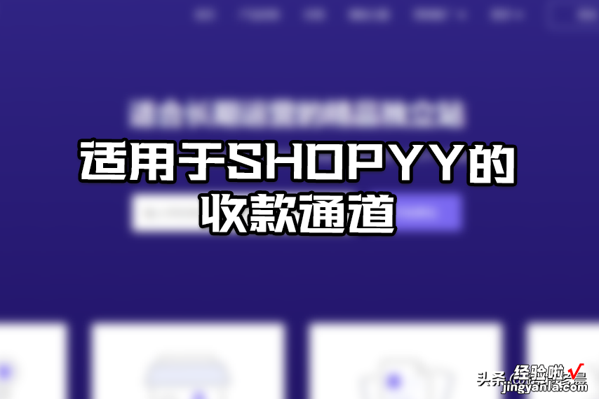 「跨境电商独立站」适用于Shopyy的收款通道都有哪些？