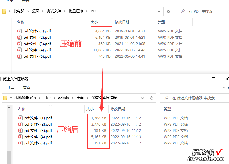 pdf压缩文件怎么压缩最小？