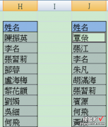 怎么查找excel表格中重复的名字 excel怎么筛选重复姓名