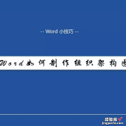 word中怎么制作框图 word制作图