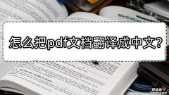 怎么把pdf文档翻译成中文？文档翻译软件推荐！