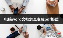 怎么给word里加pdf 电脑word文档怎么变成pdf格式